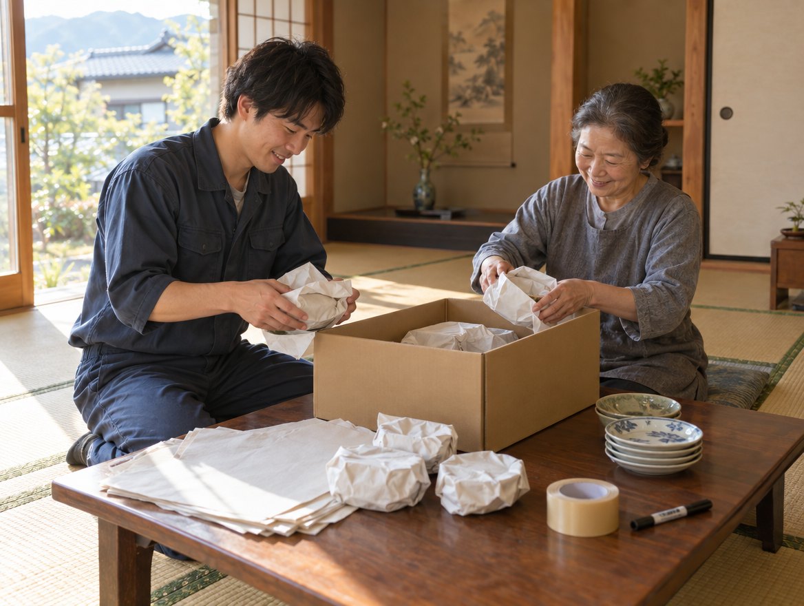 荷造り・片付けのお手伝い